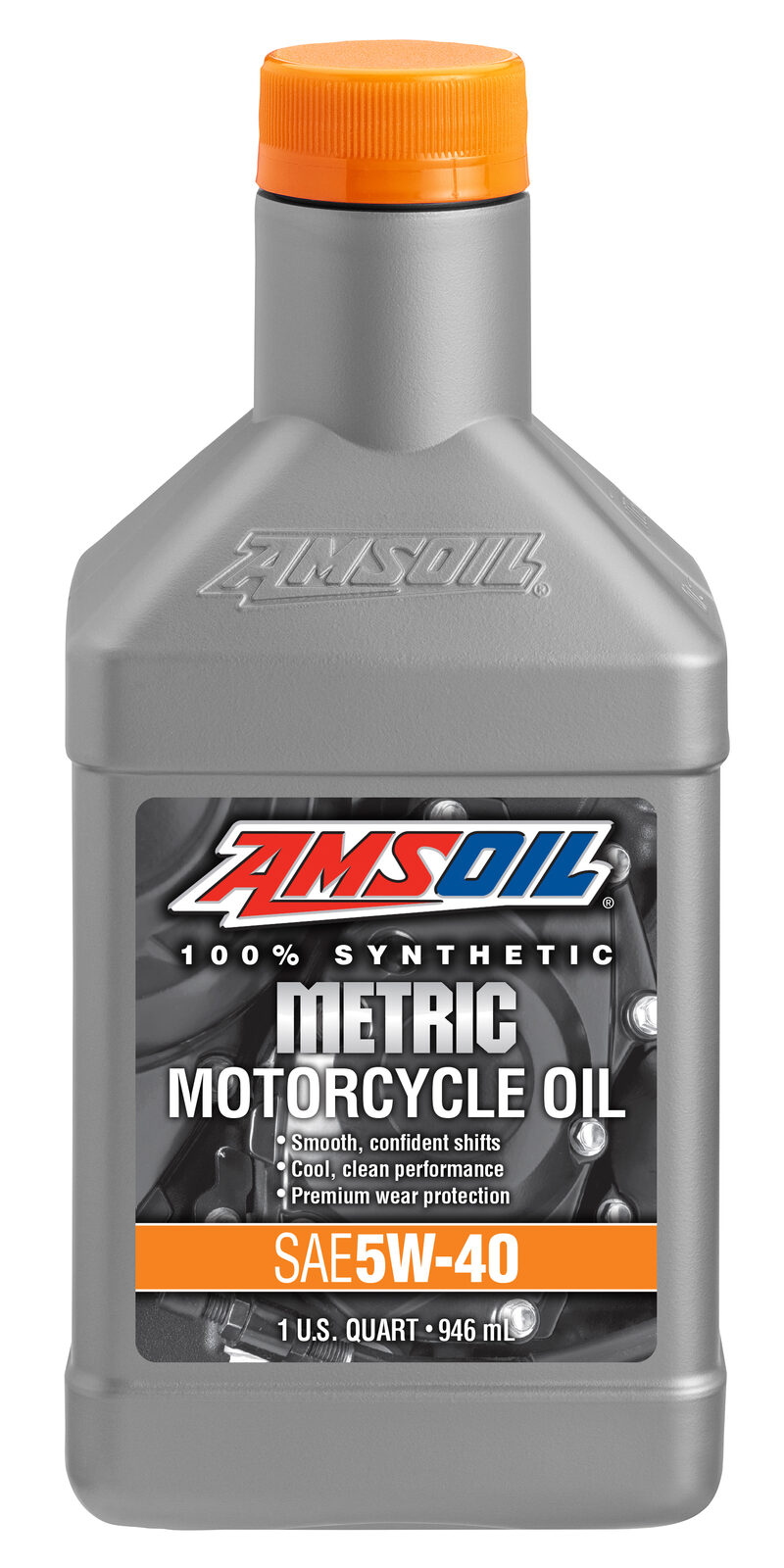 AMSOIL 5W-40 100% Synthetic Metric Motorcycle Oil