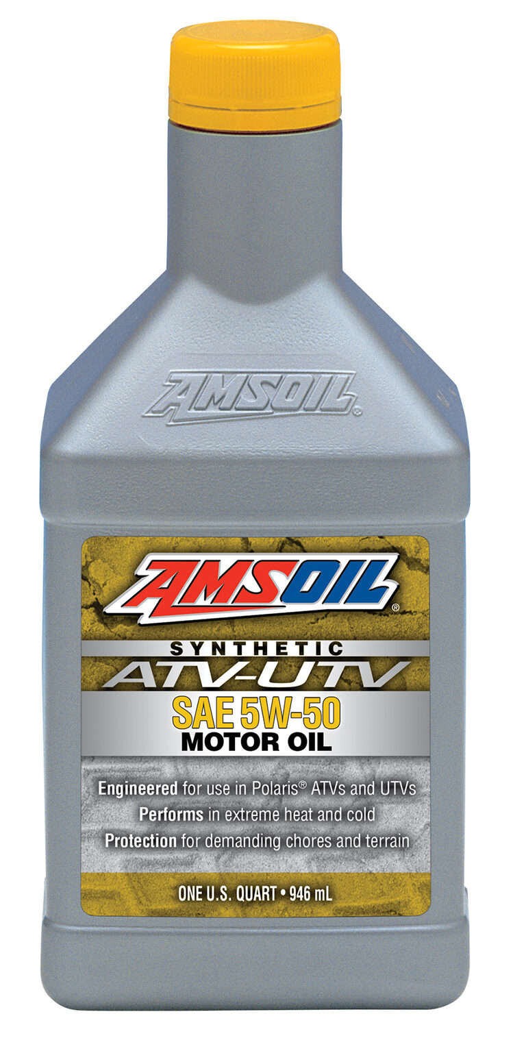 AMSOIL 5W-50 100% Synthetic ATV/UTV Motor Oil
