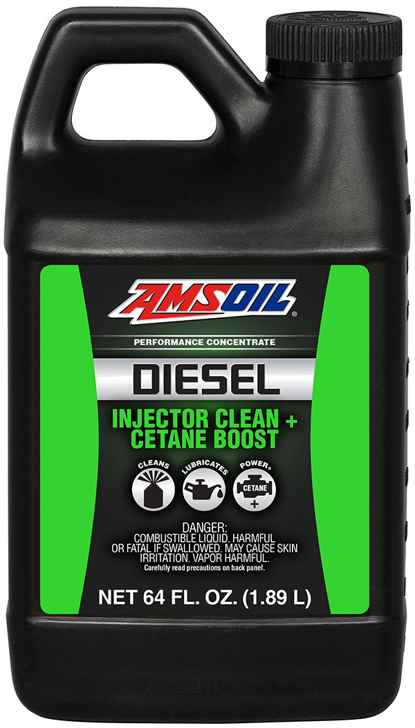 AMSOIL Diesel Injector Clean + Cetane Boost Fuel Additive 64 Oz