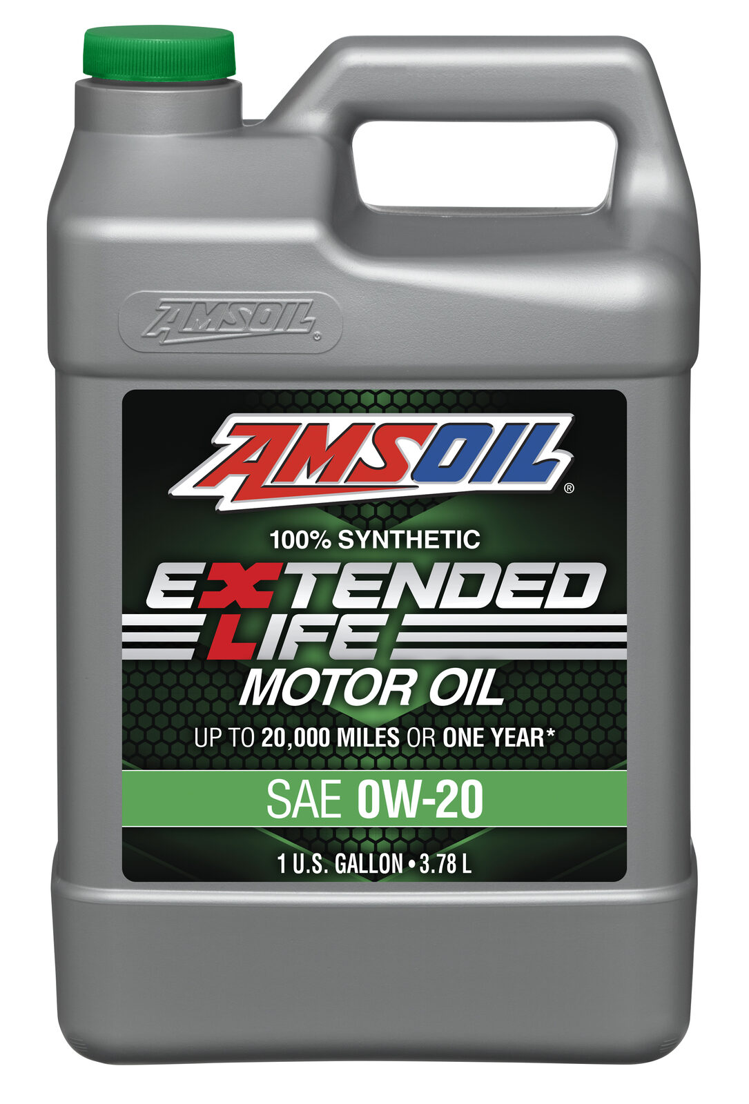 AMSOIL Extended-Life 0W-20 100% Synthetic Motor Oil Gallon
