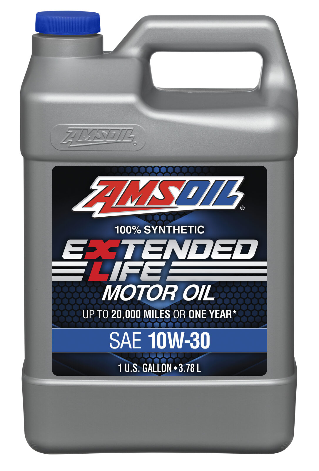 AMSOIL Extended-Life 10W-30 100% Synthetic Motor Oil Gallon