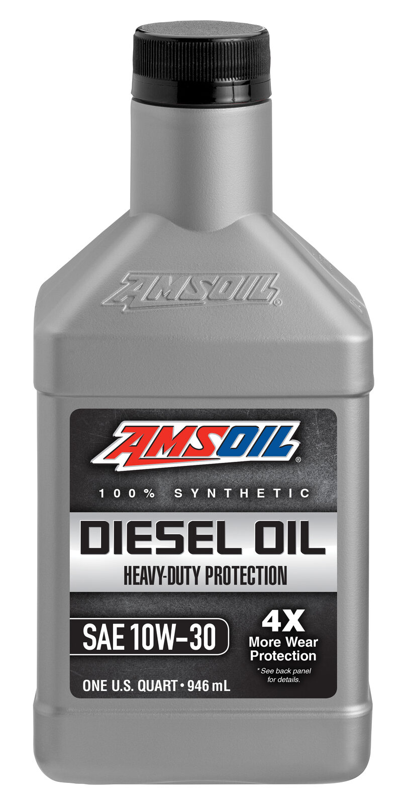 AMSOIL 10W-30 Heavy-Duty 100% Synthetic Diesel Oil Quart