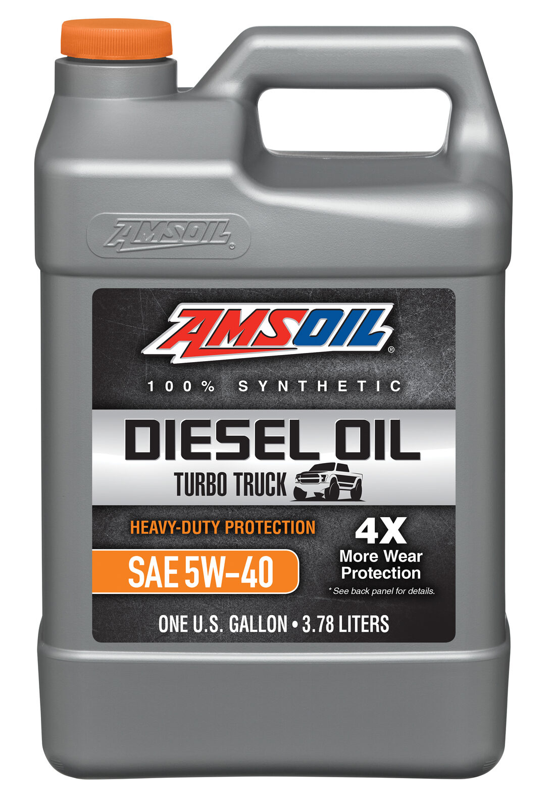 AMSOIL 5W-40 Heavy-Duty 100% Synthetic Diesel Oil Gallon