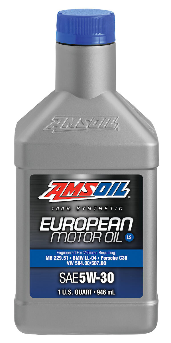AMSOIL 5W-30 LS 100% Synthetic European Motor Oil Quart