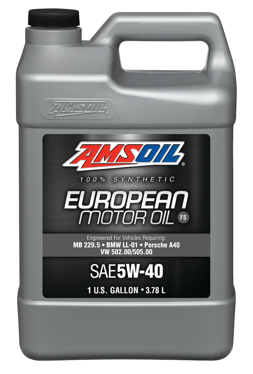 AMSOIL 5W-40 FS 100% Synthetic European Motor Oil Gallon