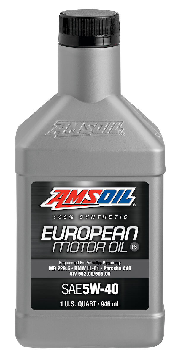 AMSOIL 5W-40 FS 100% Synthetic European Motor Oil Quart