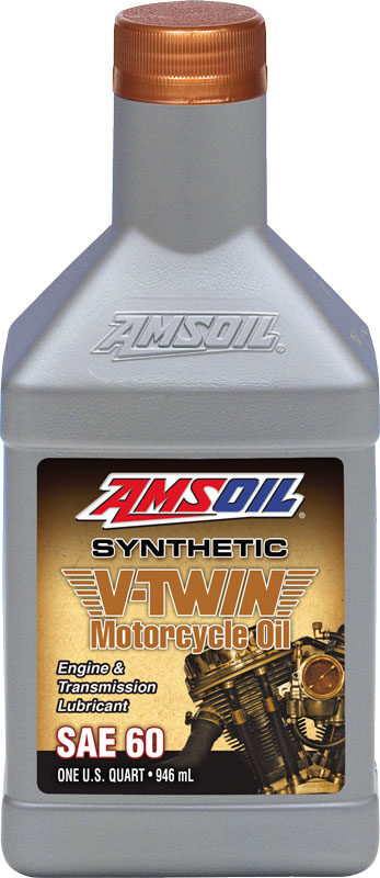 AMSOIL SAE 60 100% Synthetic V-Twin Motorcycle Oil