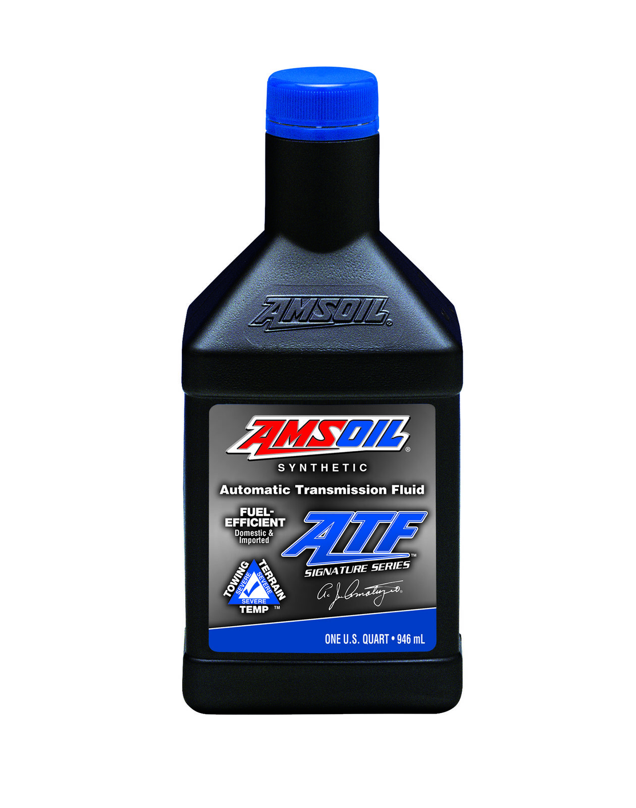 AMSOIL Signature Series Fuel-Efficient 100% Synthetic Automatic Transmission Fluid Quart