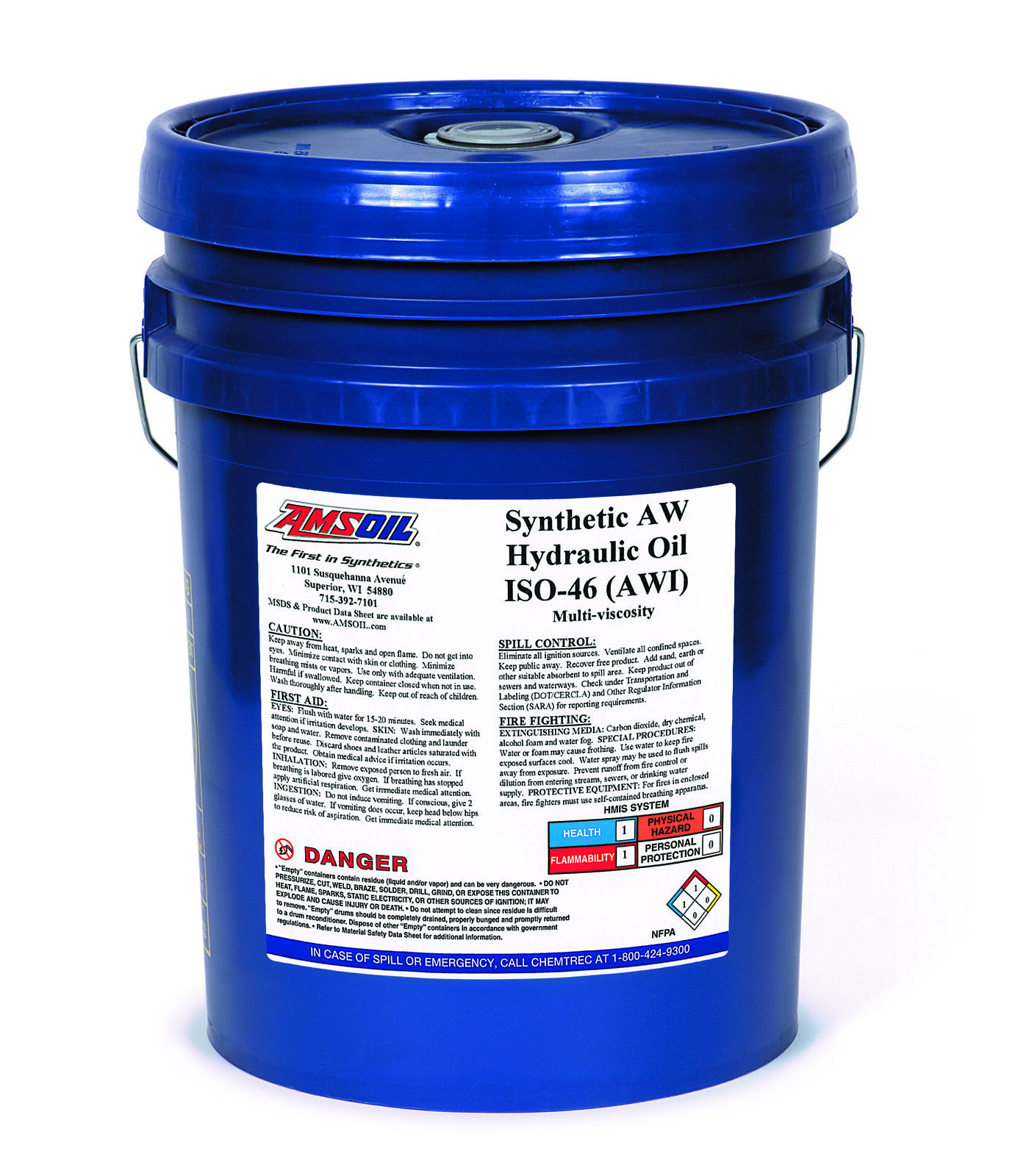 AMSOIL ISO 46 100% Synthetic Anti Wear Hydraulic Oil