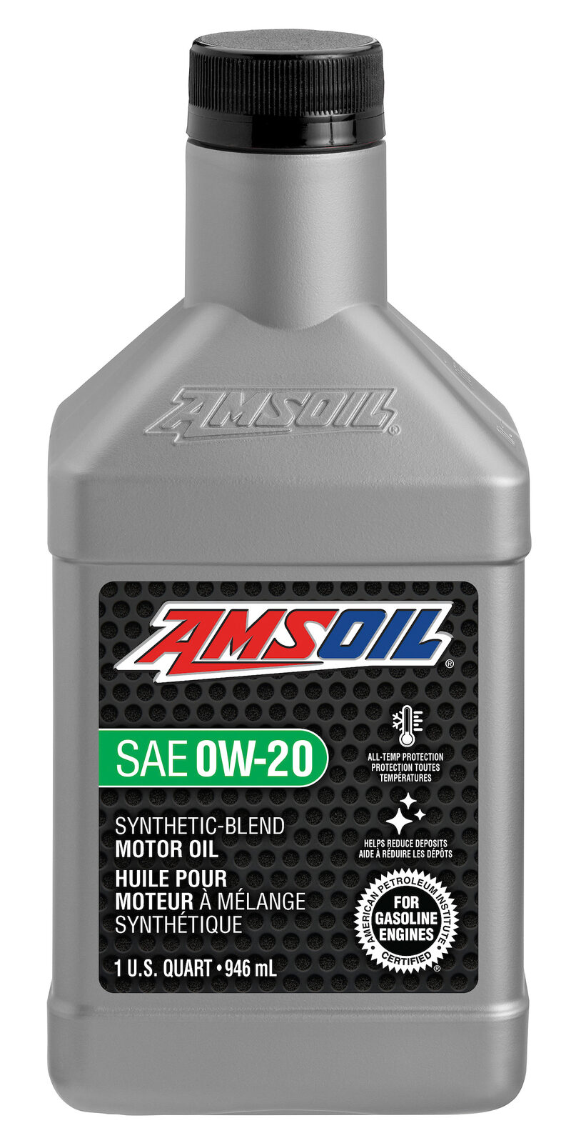 AMSOIL 0W-20 Synthetic-Blend Motor Oil Quart