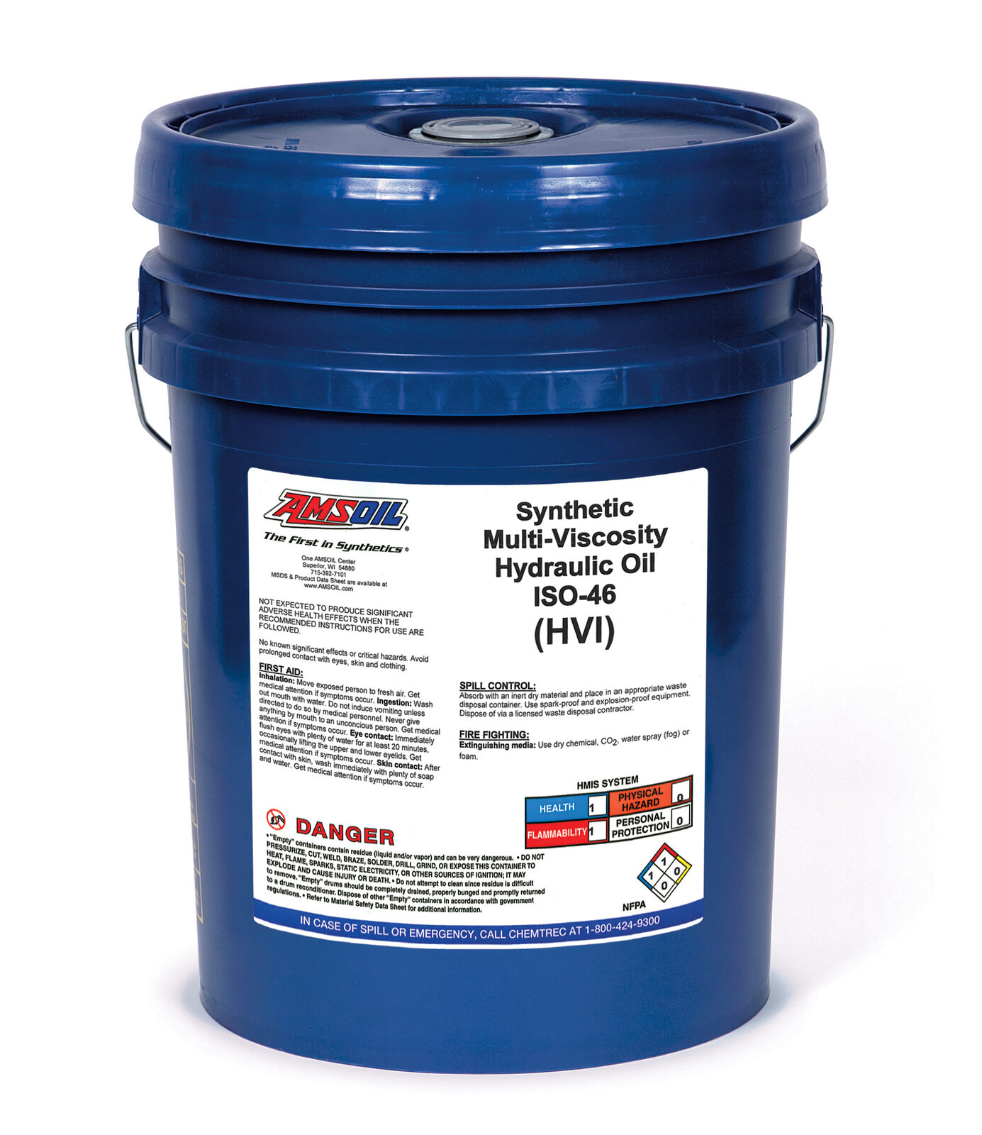 AMSOIL ISO 46 100% Synthetic Multi-Viscosity Hydraulic Oil