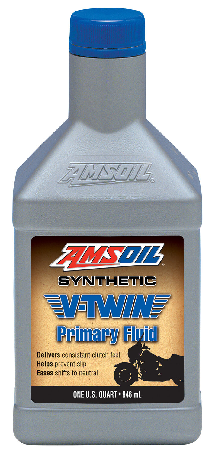 AMSOIL 100% Synthetic V-Twin Primary Fluid